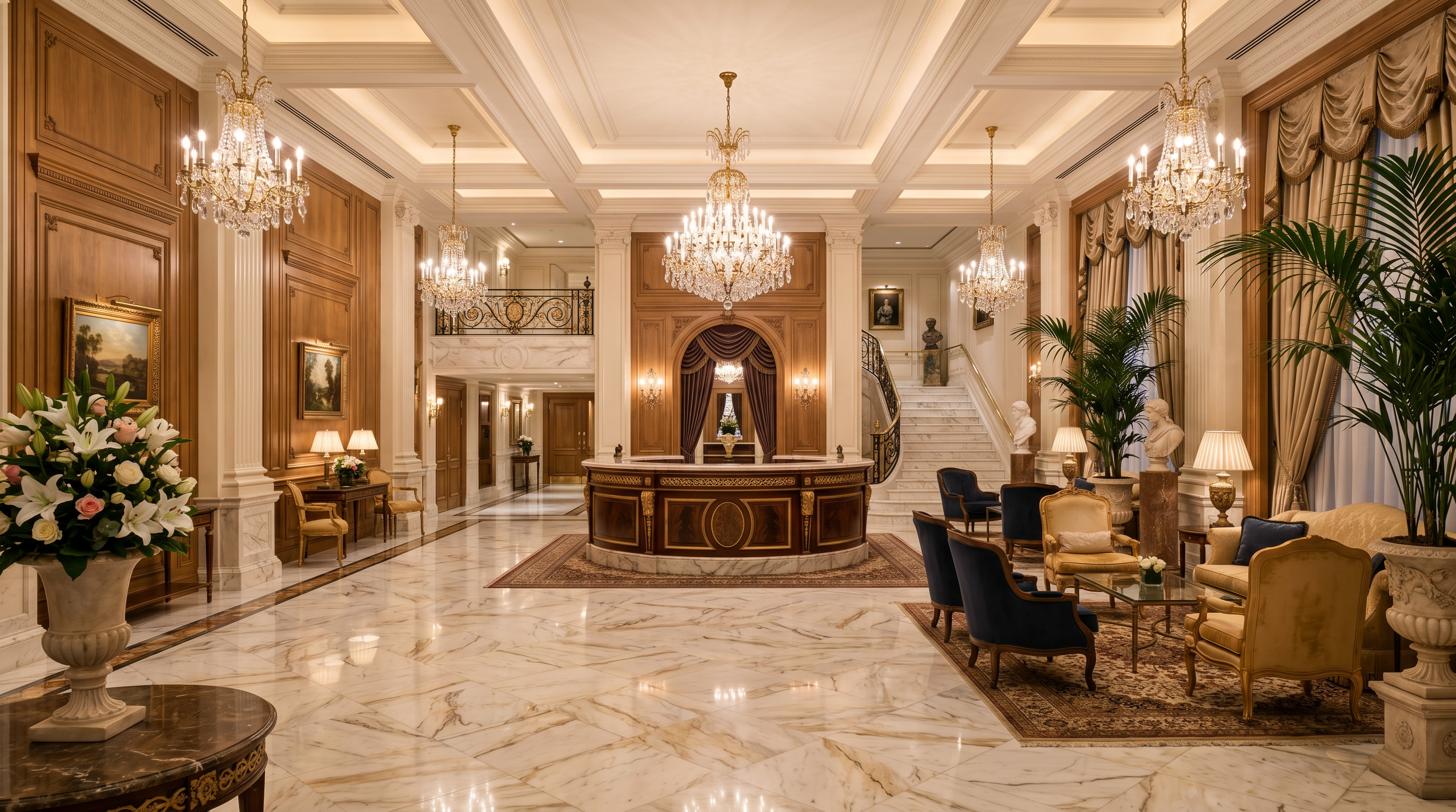 Hotel Resort UK reception lobby
