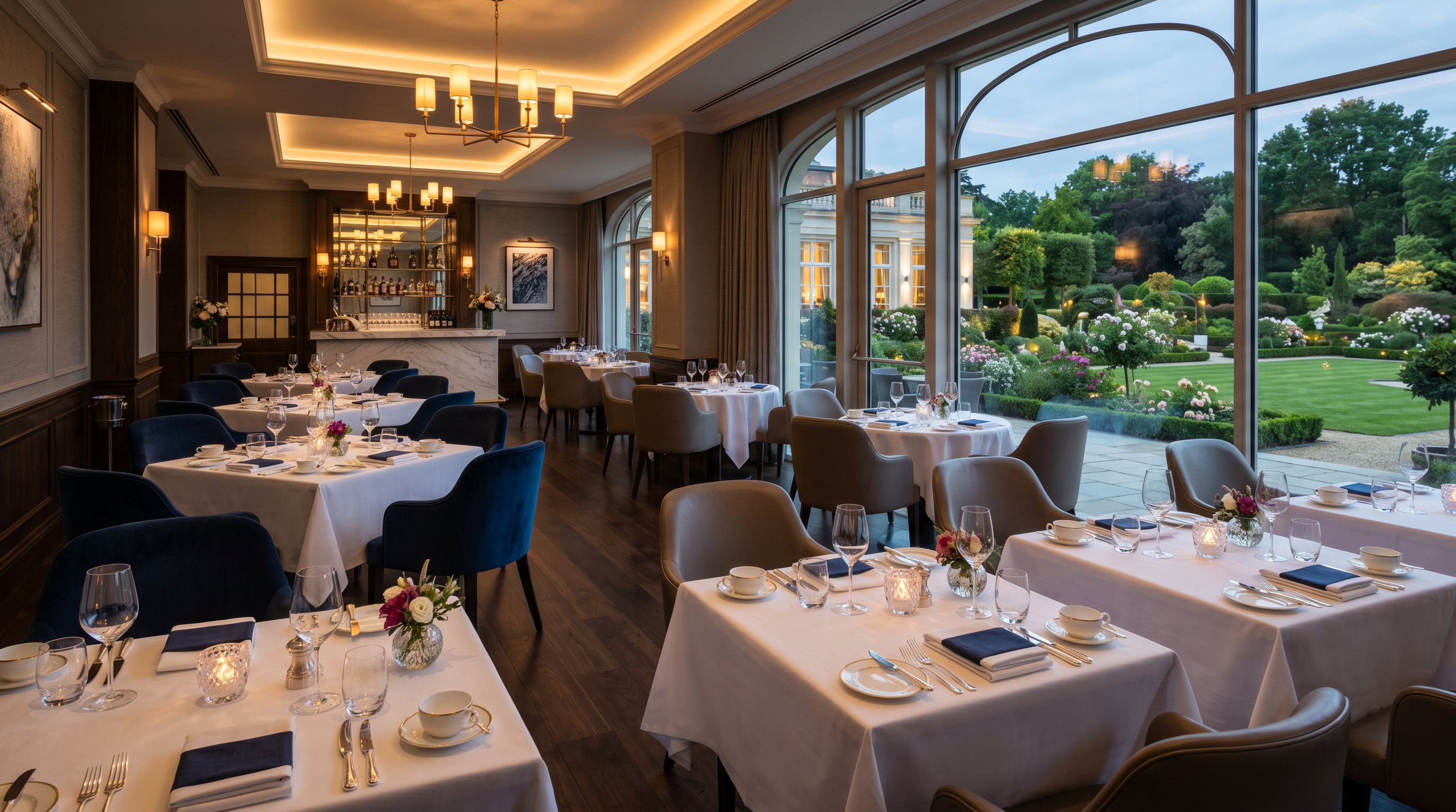 Fine dining restaurant at the hotel